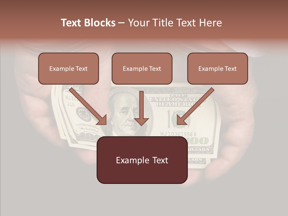 Reward Dollars Value PowerPoint Template
