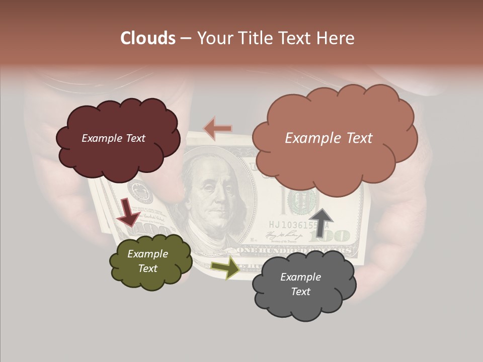 Reward Dollars Value PowerPoint Template