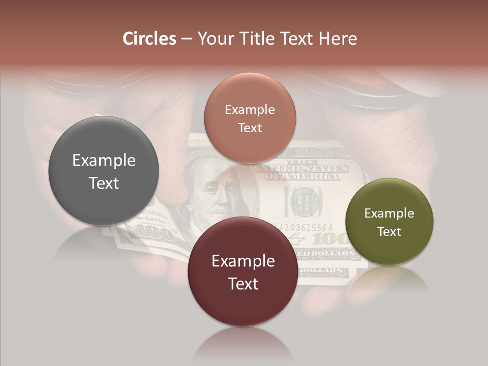 Reward Dollars Value PowerPoint Template