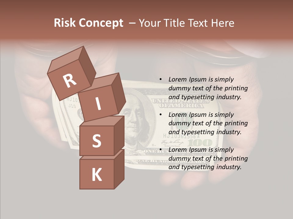 Reward Dollars Value PowerPoint Template