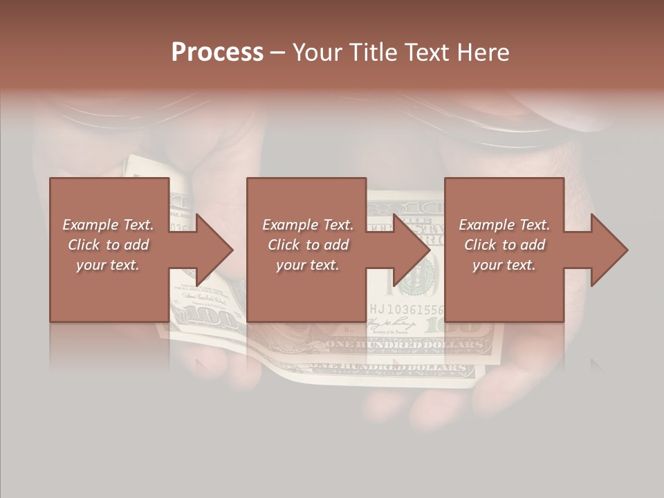 Reward Dollars Value PowerPoint Template