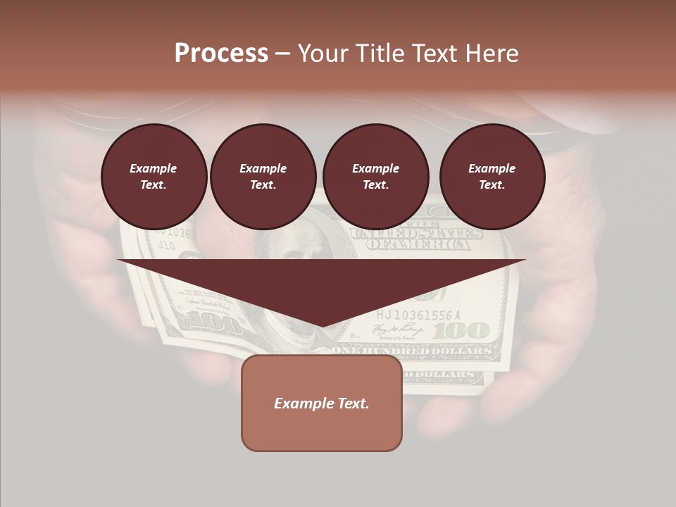 Reward Dollars Value PowerPoint Template
