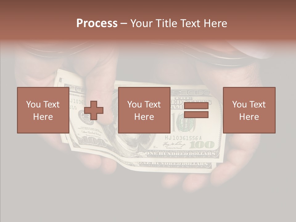 Reward Dollars Value PowerPoint Template