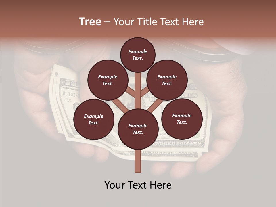 Reward Dollars Value PowerPoint Template