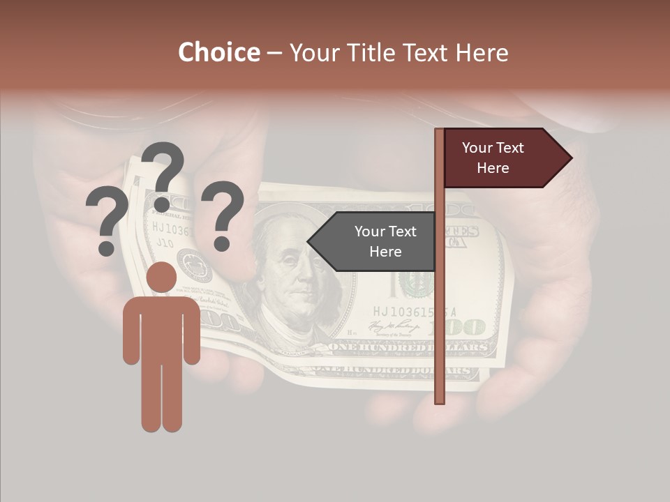 Reward Dollars Value PowerPoint Template