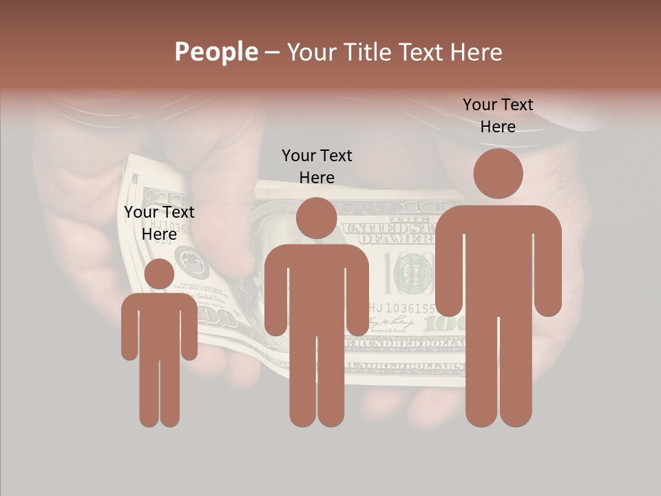 Reward Dollars Value PowerPoint Template