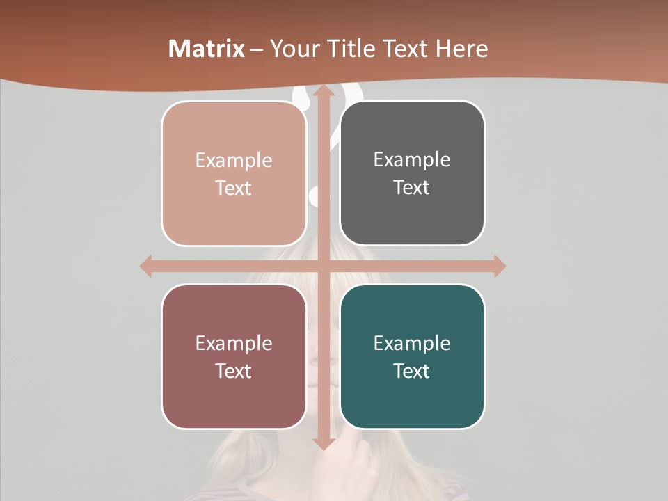 Decisions Work Teen PowerPoint Template