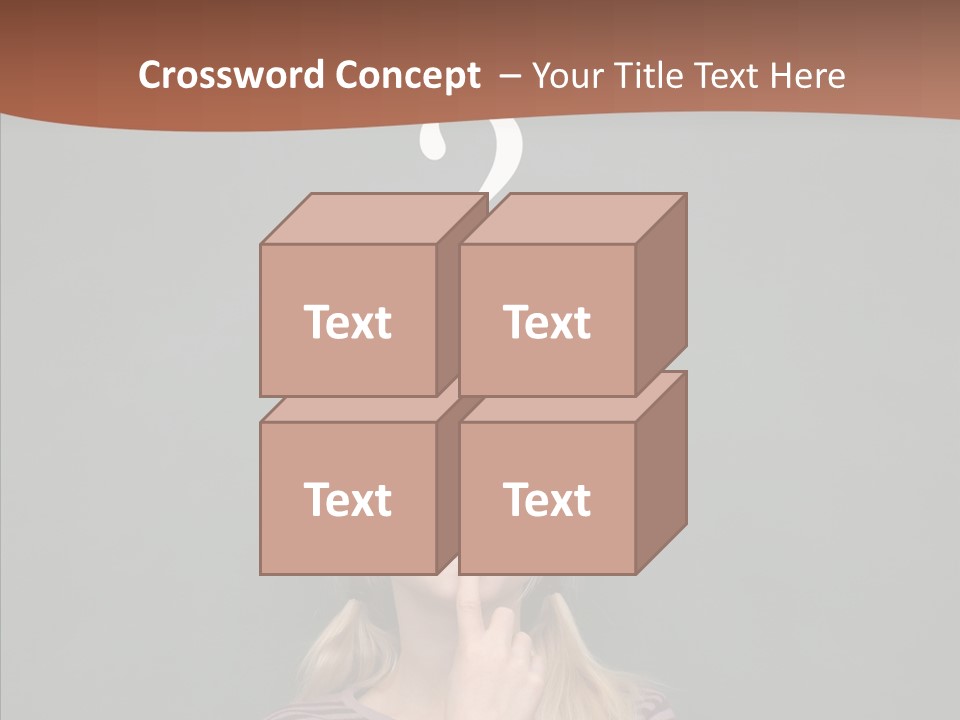 Decisions Work Teen PowerPoint Template