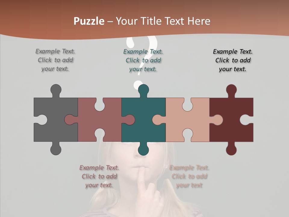 Decisions Work Teen PowerPoint Template