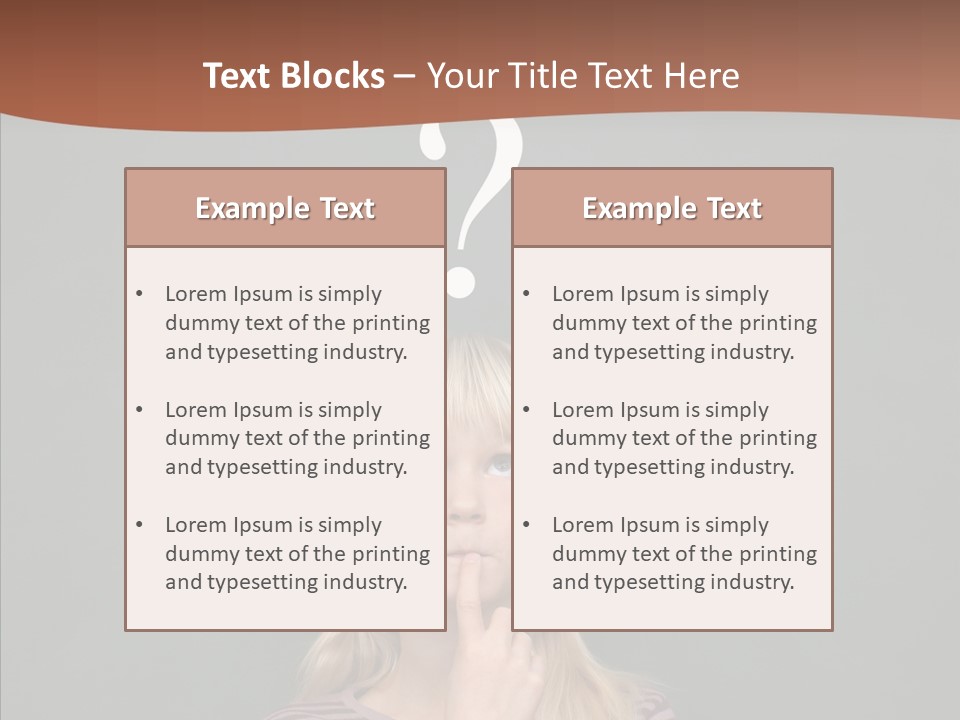 Decisions Work Teen PowerPoint Template