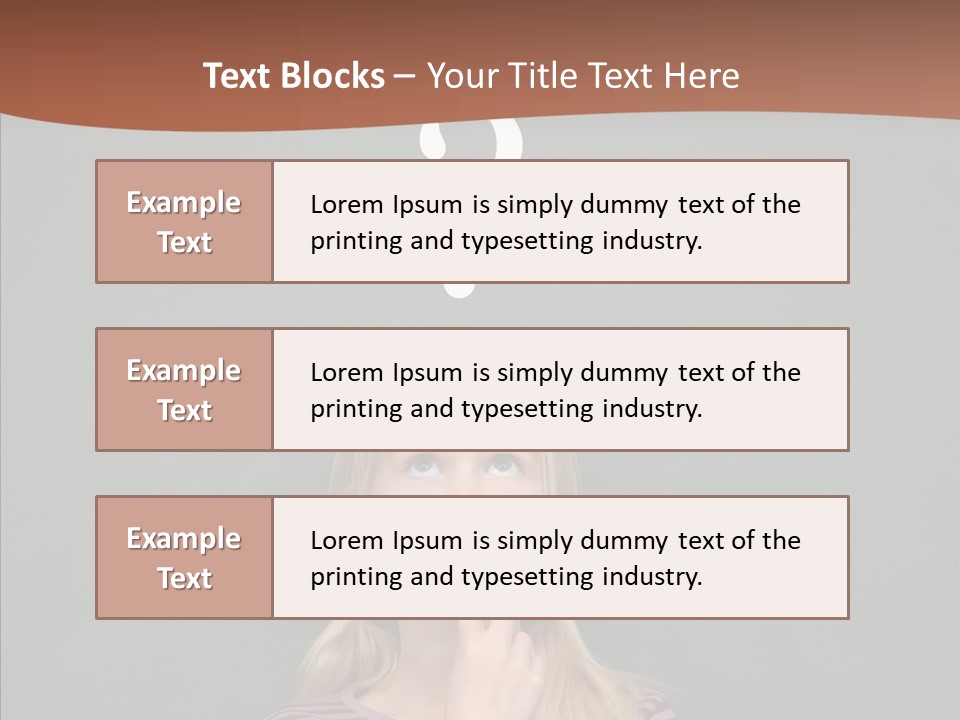 Decisions Work Teen PowerPoint Template