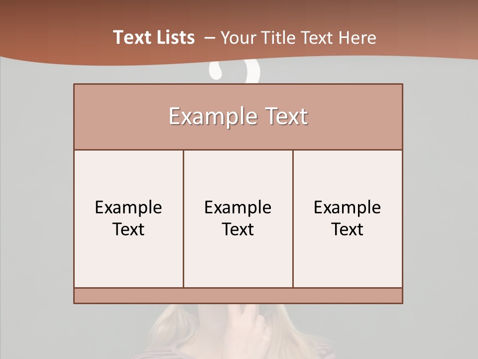 Decisions Work Teen PowerPoint Template
