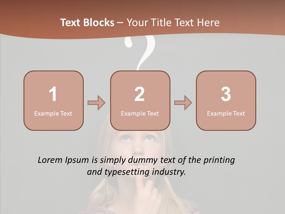 Decisions Work Teen PowerPoint Template