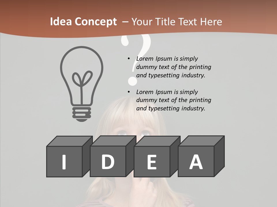 Decisions Work Teen PowerPoint Template