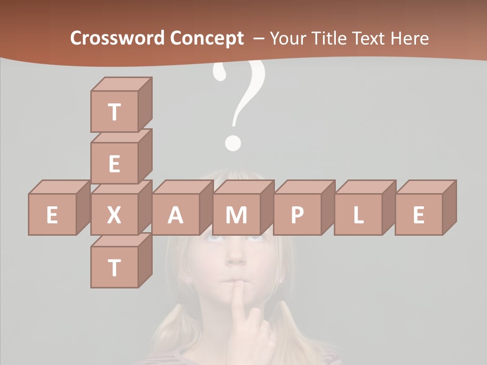 Decisions Work Teen PowerPoint Template
