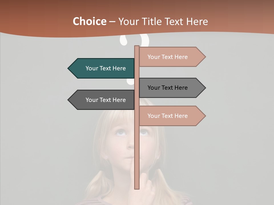 Decisions Work Teen PowerPoint Template