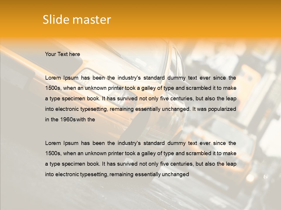 Touristique New York Yorkais PowerPoint Template