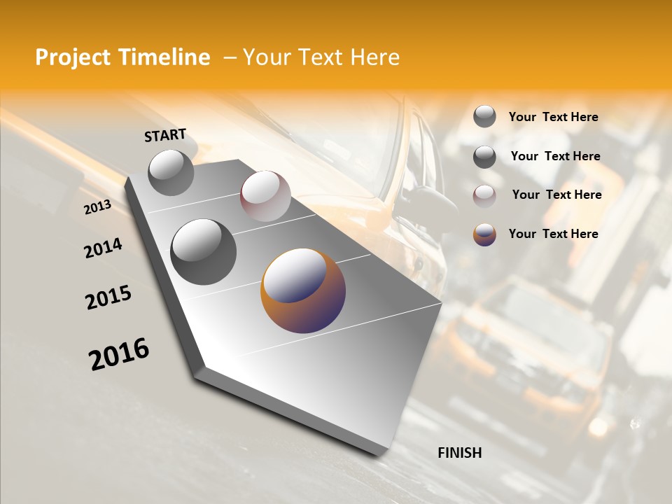 Touristique New York Yorkais PowerPoint Template