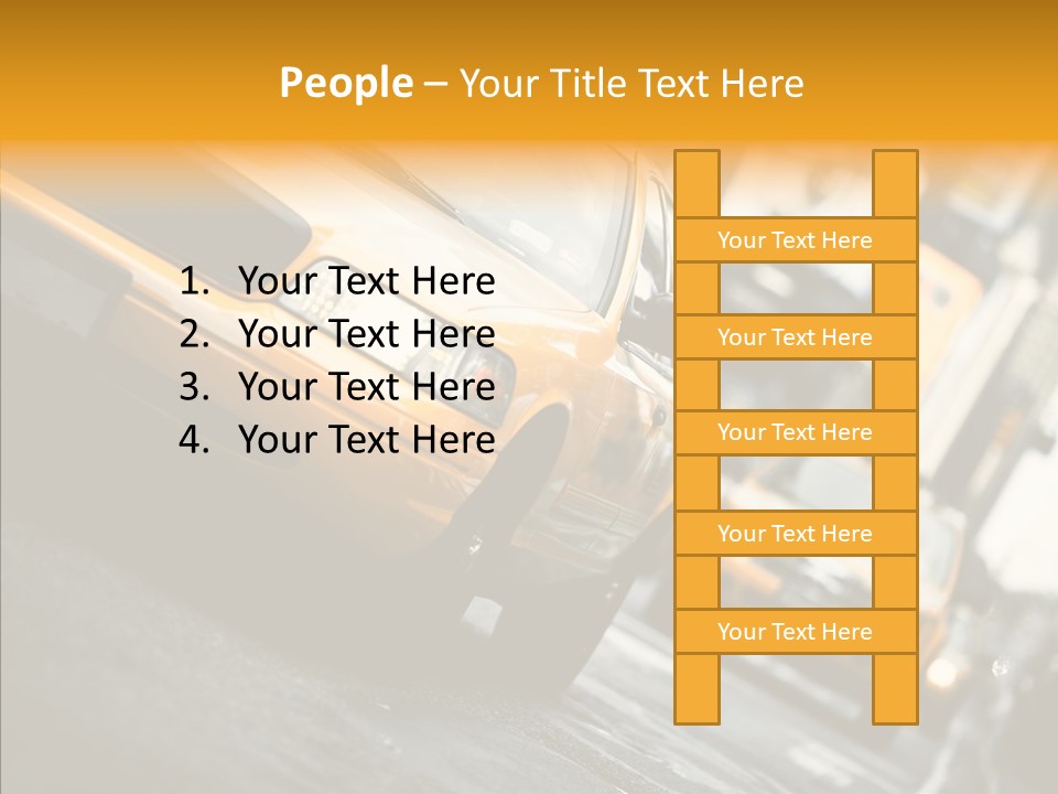 Touristique New York Yorkais PowerPoint Template