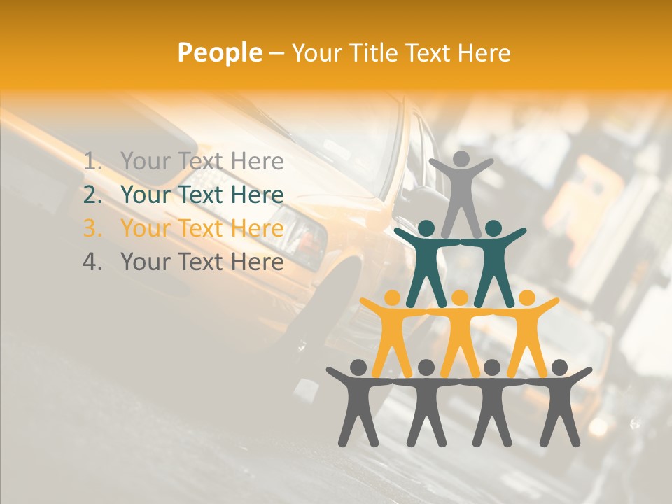 Touristique New York Yorkais PowerPoint Template