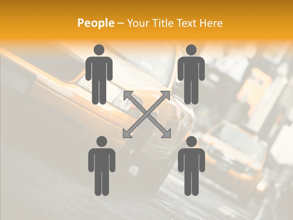 Touristique New York Yorkais PowerPoint Template