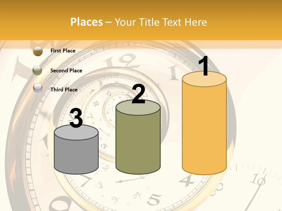 Day Chronometer Second PowerPoint Template
