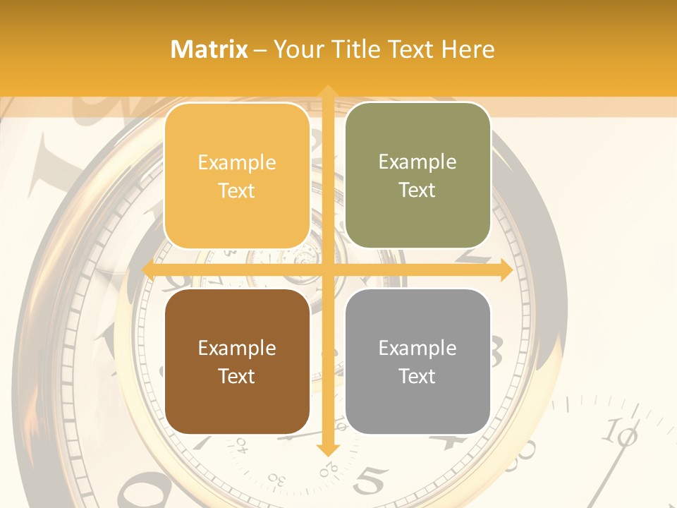 Day Chronometer Second PowerPoint Template