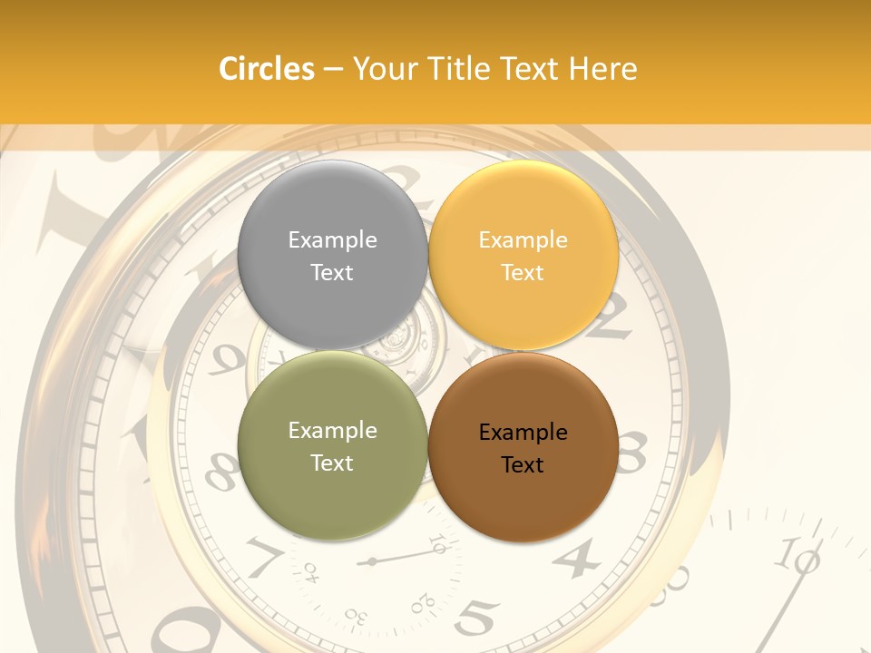 Day Chronometer Second PowerPoint Template