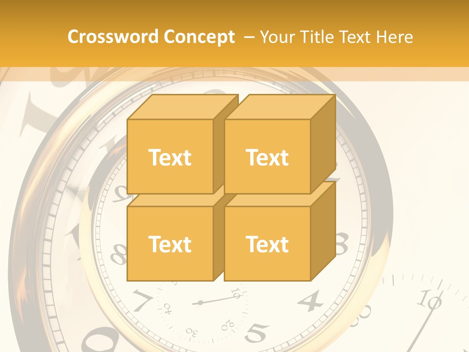 Day Chronometer Second PowerPoint Template