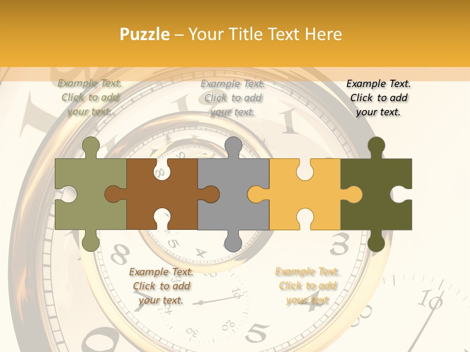 Day Chronometer Second PowerPoint Template