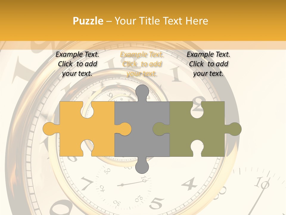 Day Chronometer Second PowerPoint Template