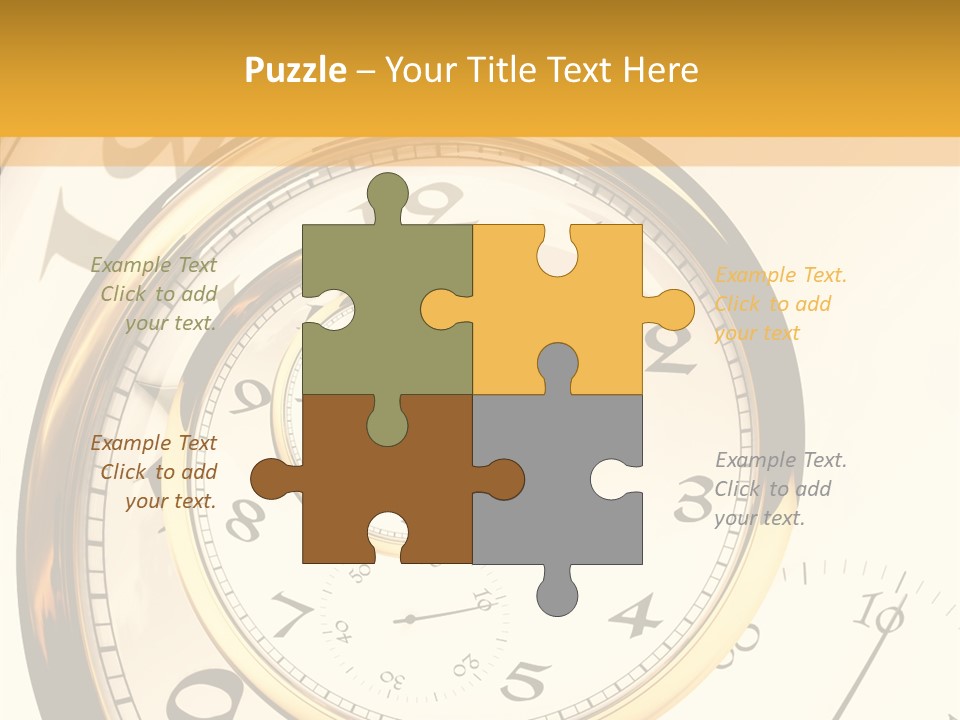 Day Chronometer Second PowerPoint Template