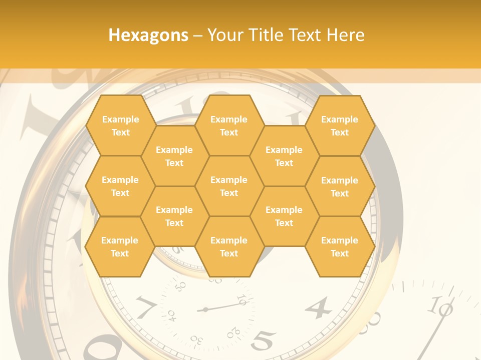 Day Chronometer Second PowerPoint Template