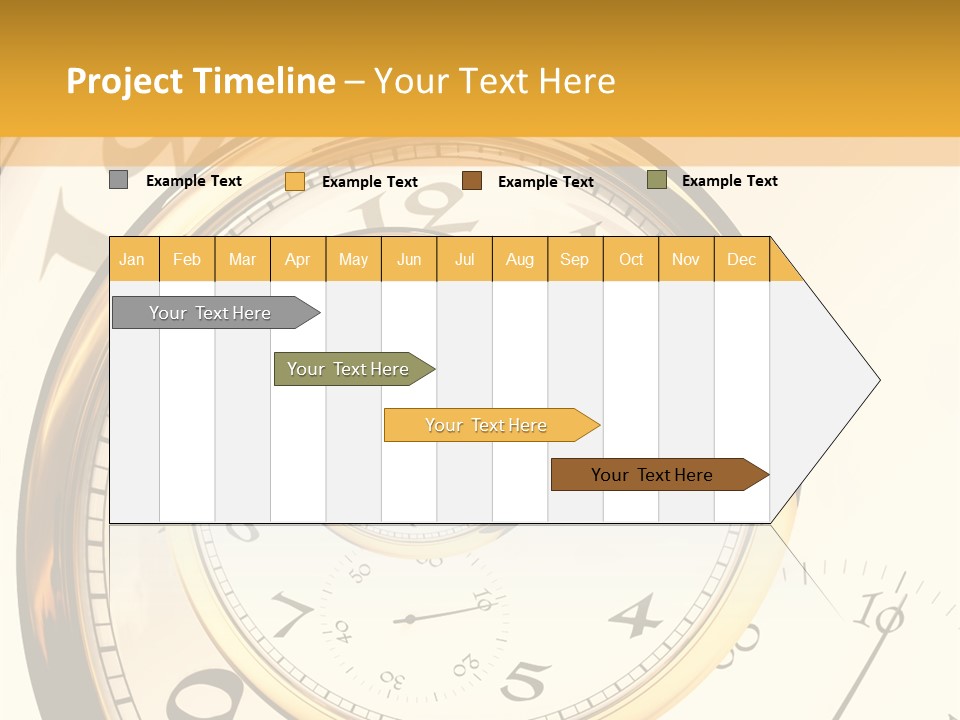 Day Chronometer Second PowerPoint Template