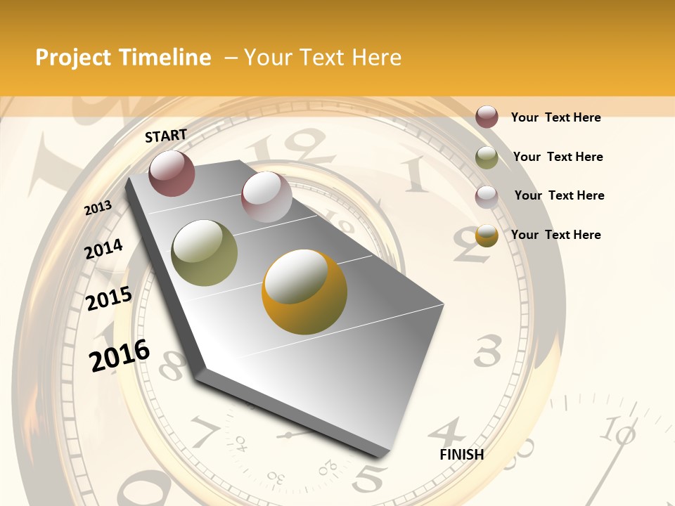 Day Chronometer Second PowerPoint Template