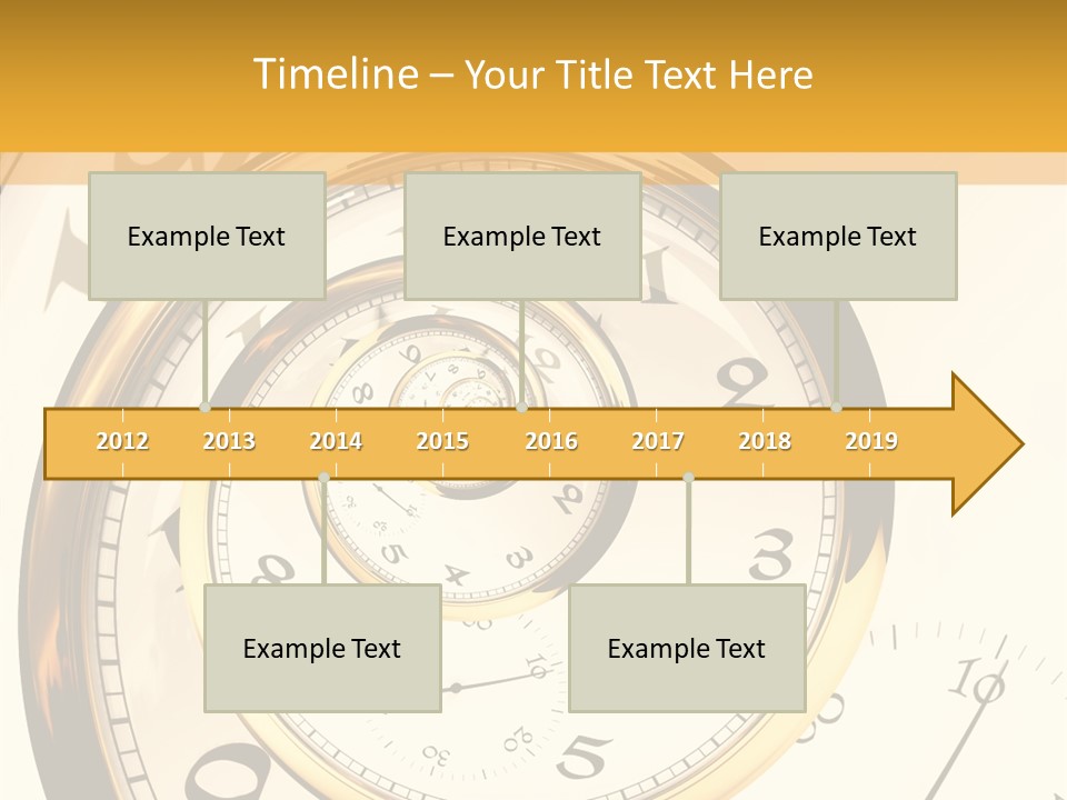 Day Chronometer Second PowerPoint Template