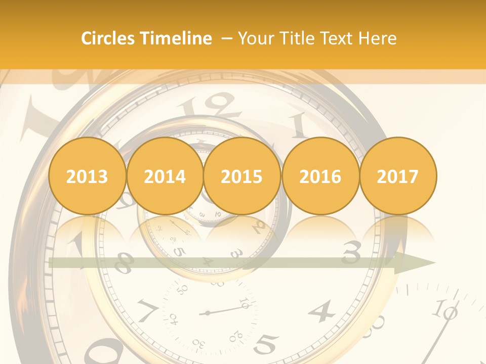 Day Chronometer Second PowerPoint Template