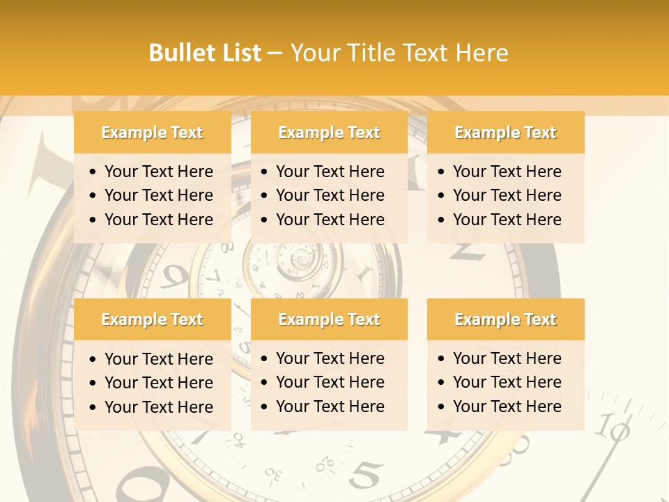 Day Chronometer Second PowerPoint Template