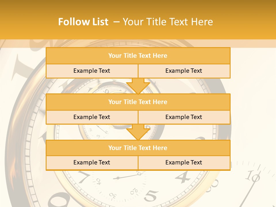 Day Chronometer Second PowerPoint Template
