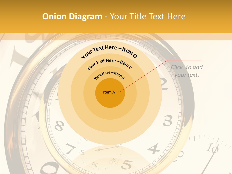 Day Chronometer Second PowerPoint Template