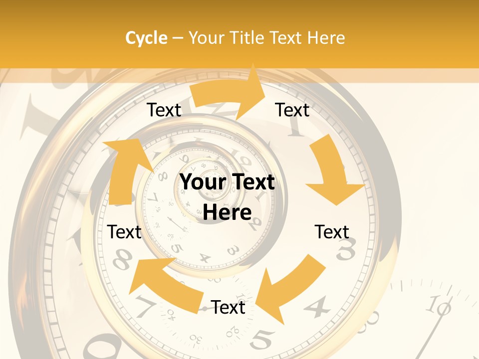 Day Chronometer Second PowerPoint Template