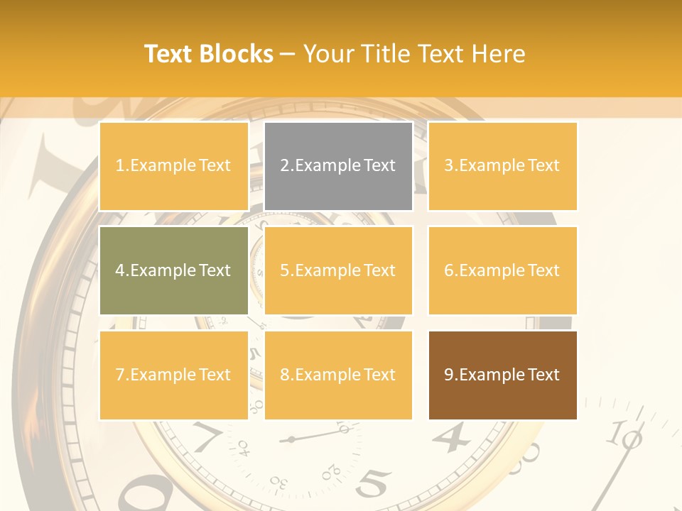 Day Chronometer Second PowerPoint Template