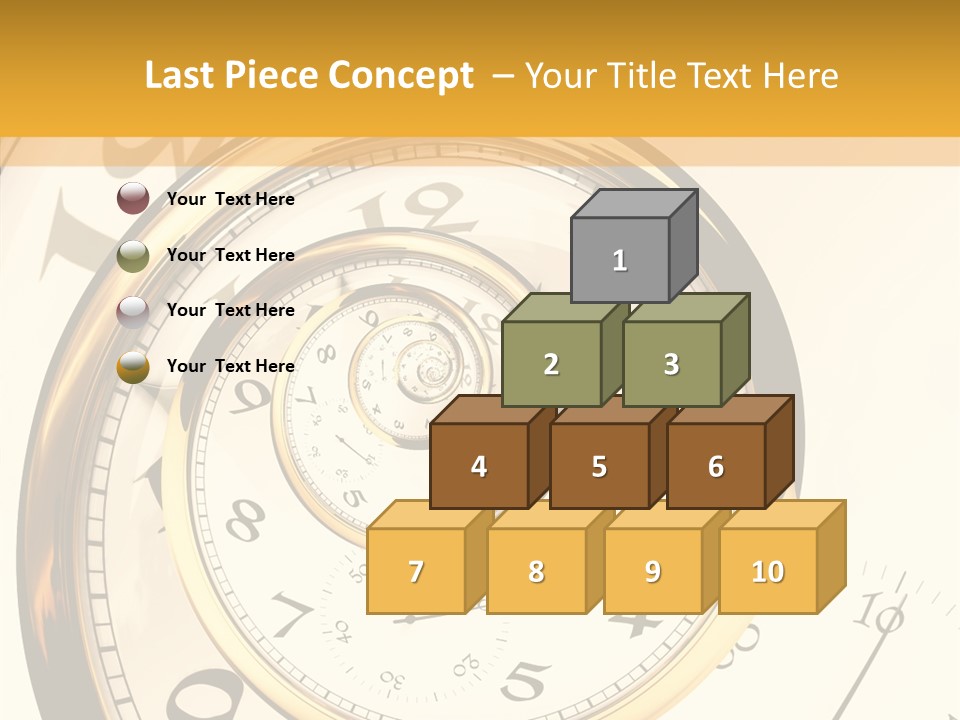 Day Chronometer Second PowerPoint Template