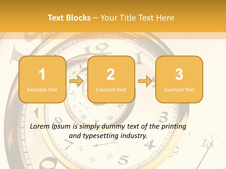 Day Chronometer Second PowerPoint Template