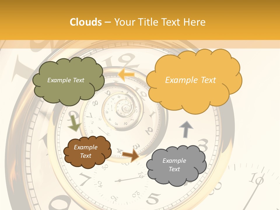 Day Chronometer Second PowerPoint Template