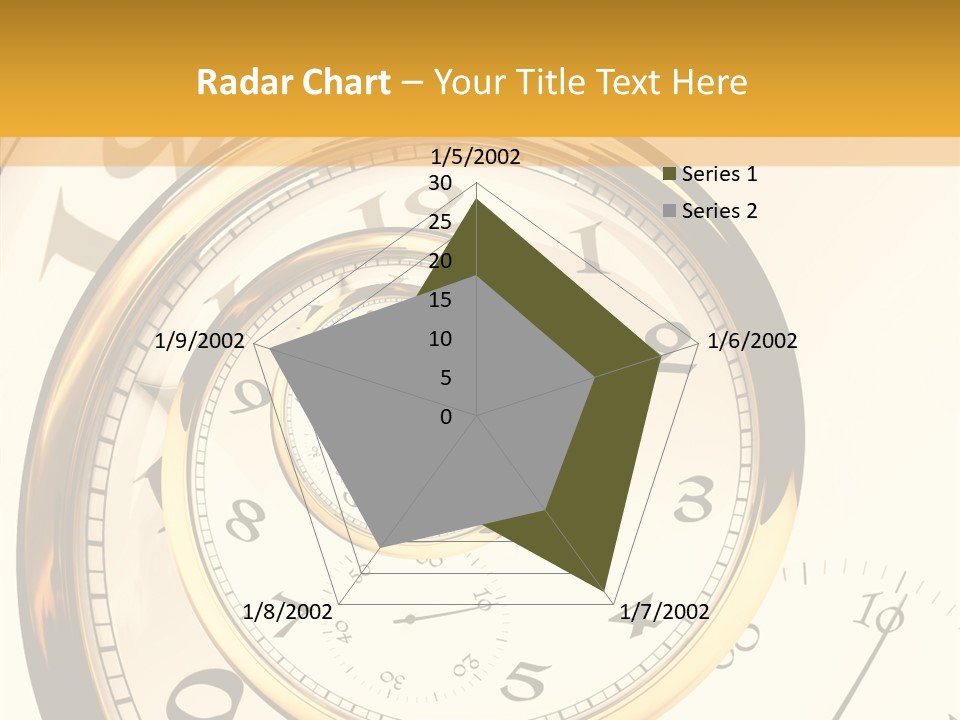 Day Chronometer Second PowerPoint Template