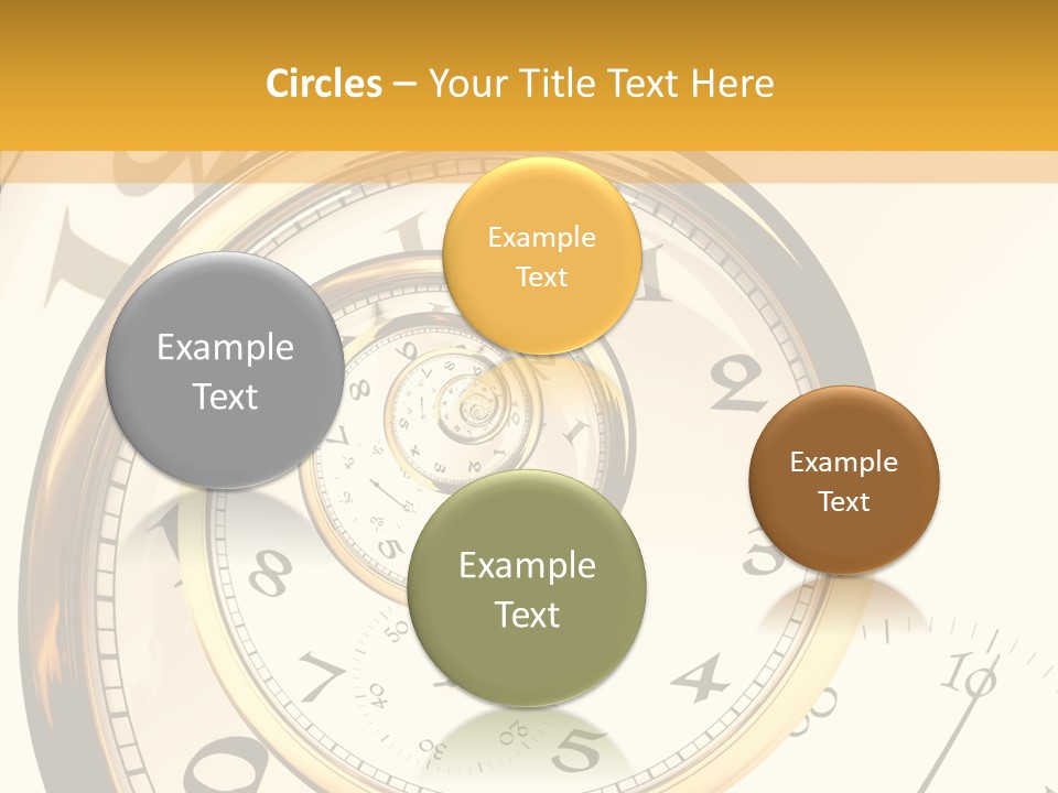 Day Chronometer Second PowerPoint Template