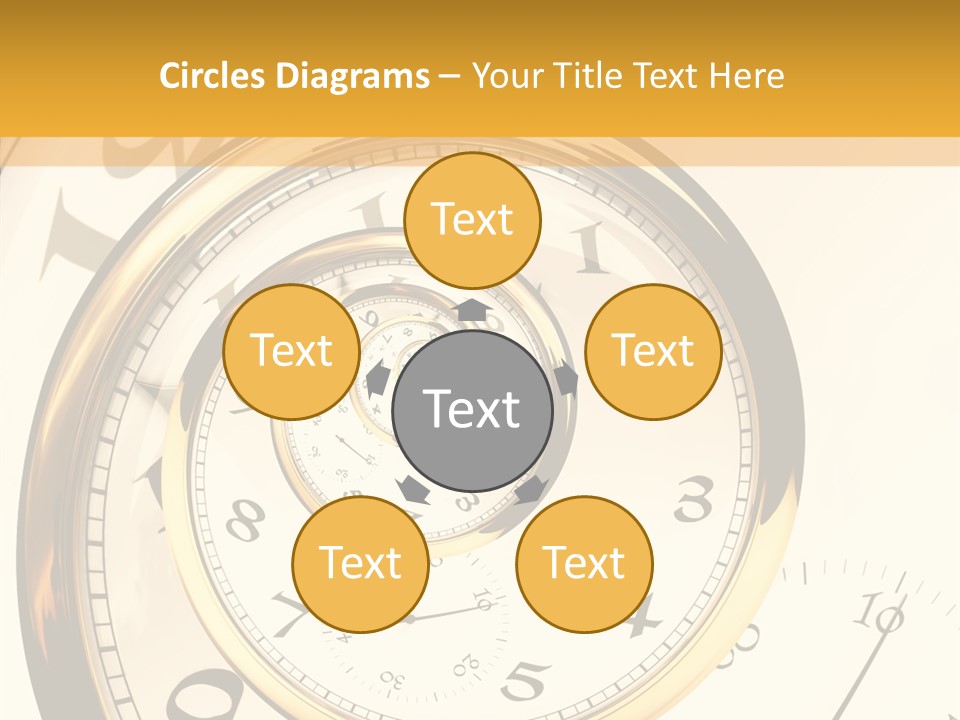 Day Chronometer Second PowerPoint Template