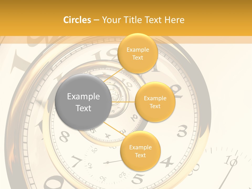 Day Chronometer Second PowerPoint Template