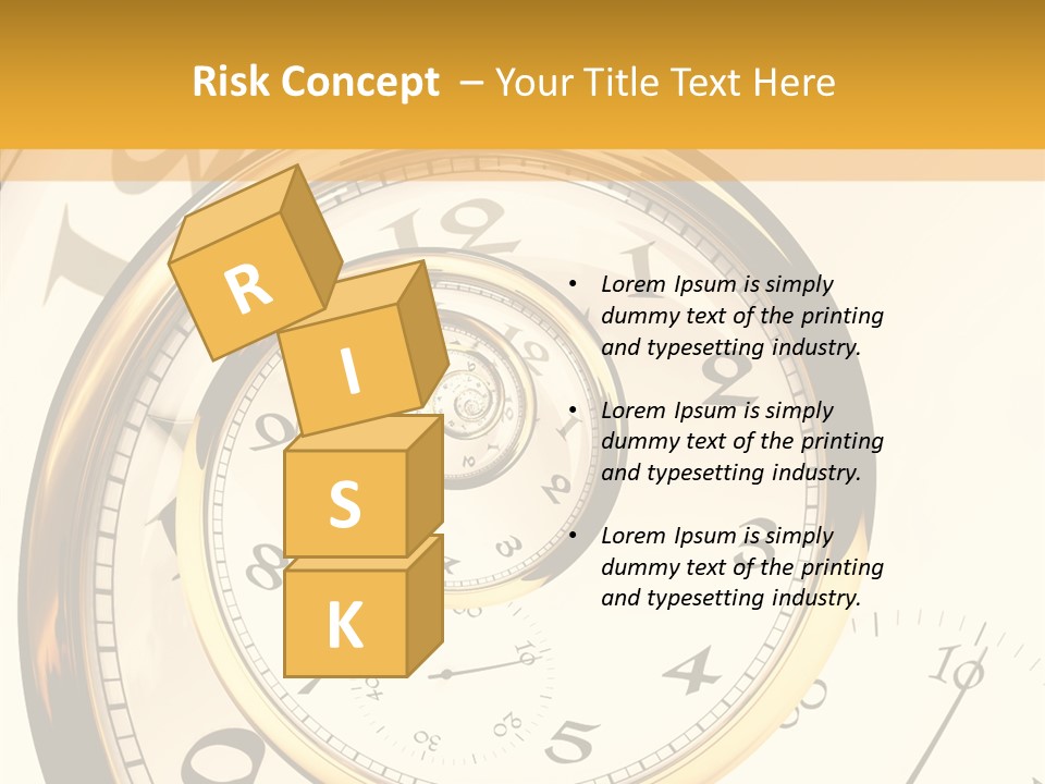 Day Chronometer Second PowerPoint Template